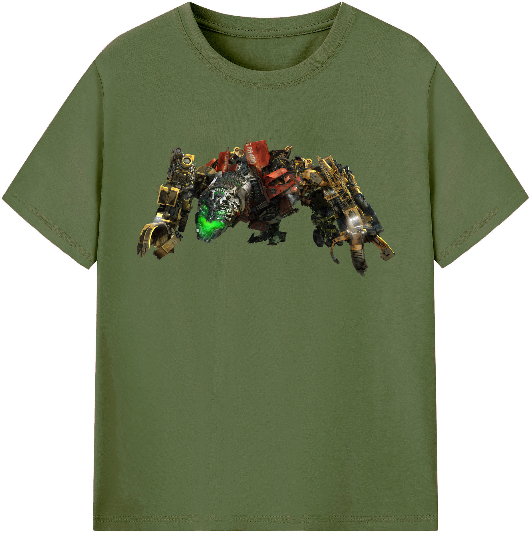（画像用） Transformers トランスフォーマー 綿100％半袖Tシャツ（フロントプリント）